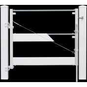 Adjust-A-Gate II AG23006 Ranch Style Fence Gate Frame 3 Rail Kit 72"W x 38"H, White