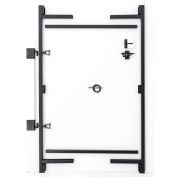 Ajuster-A-Gate AG36-3 entrepreneur série porte en acier réglable 3 longeron Kit W 36-60" x 60" H, gris