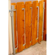 Porte en acier réglable de série Original ajuster-A-Gate AG36-36 longeron de châssis 2 Kit W 36-60" x 36" H, gris