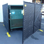 Dumpster Enclosure With Gate - 15' x 7-1/2'