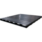 Jifram Extrusions Matelas California King Size Open Deck Pallet, 2-Way, 84 « x72 », 1500Lb Stat Cap