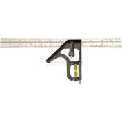12" professionnel robuste équerre à combinaison anglais/métrique
