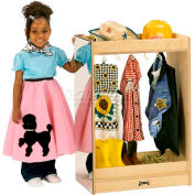 Jonti-Craft® Kid Dress Up Island, petit, 24" W x 15 « D x 35 » H, contreplaqué de bouleau