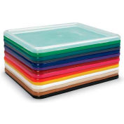Jonti-Craft 8033 Paper-Tray & Tub Lid,13-1/2"L x 11"W x 1/4"H, Blue - Pkg Qty 5