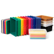 Cuve à Jonti-Craft 8071, 13-1/2" L x 11" W x 5-1/4 « H, bleu, qté par paquet : 5