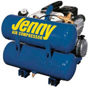 Jenny® AM840-4HG-HC4V Portable Gas Air Compressor w/ Honda GX Engine, 4HP, 4 Gallon, Twin Stack