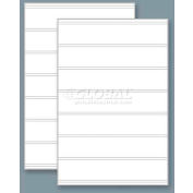 Magic Master Replacement Faces, (2) For The Standard QLA, 24" X 36" X 4 Mm-White Message Board