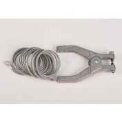 Justrite® 8496 10' enroulé Flexible antistatique fil main pince - Terminal 1/4"