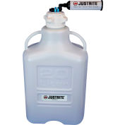 Justrite 12818 VaporTrap™ Cap With Filter Kit, HDPE, 20-Liter, 8 Ports