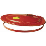 Justrite® 26750 Self-Close Drum Cover with Fusible Link for 55 Gallon Drums