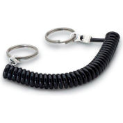 J.W. Winco GN111,4 Câbles de soutouture spirale, Plastique, 2 Porte-clés, 3,94"L, 0,71 » Key Ring Dia.