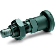 Indexing Plunger Multi Pin w/ Knob Lock Nut Black 8.5x28.0N Pressure M16x1.5 Thread 8x12mm Pin