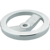 JW Winco - 22ME34/A - Aluminum 2 Spoked Handwheel w/o Handle - 9.84" Dia x 22mm Bore