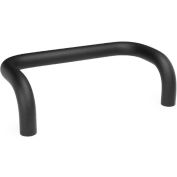 J.W. Winco 28W500X08 GN 426.1 Cabinet "U" Handles Offset Round Aluminum, with Tapped Holes