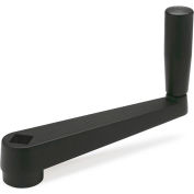 J.W. Winco GN471.1 Crank Handles, Zinc Die-Cast, Revolving Handle, Thru Square Bore - 5/16", 1.97"L