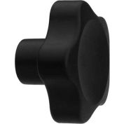 J.W. Winco EN5 337,5 solide cinq lobes bouton, 1/4"-20