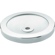 JW Winco - 5BF09/A - aluminium solide disque volant sans poignée - 7,87" Dia x. alésage 625"