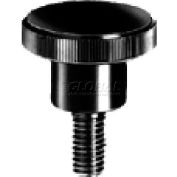 J.W. Winco DIN653 plat pouce moletée vis, 16", M5 x 16, M5 x.8