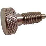 Knurled Retractable Plunger SS Body SS Nose 1x6lbs Pressure 5/16-18 Thread