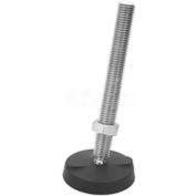 Monture sans trous de fixation, 3/8-16 x 4 de nivellement "Stud, 3,15" Base Dia, 5,375" H, Cap de 5000 lb de charge - USA