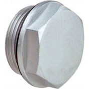 J.W. Winco 741-32-G3/4-OS-1 Aluminum Threaded Plug with G 3/4" Pipe Thread