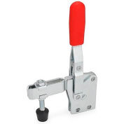 J.W. Winco 810.1 Vertical Acting Toggle Clamp with Vertical Mounting Base, Steel, Size 430