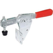 J.W. Winco 820.2 Horizontal Acting Toggle Clamp with Vertical Mounting Base, Steel, Size 130