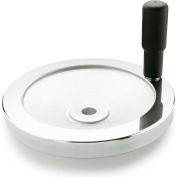 Winco JW - 8MF05/R - aluminium solide disque volant w / poignée Rev - 3,94" Dia x 8 mm d’alésage