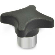 J.W. Winco GN6335.2 Star Knob, 50"(1.97), M8 x 1.25, 18"(.71), 8NCC7/E