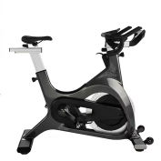 Spirit Fitness Vélo d’intérieur commercial Johnny G, pédales SPD, 350 lb Cap., 49 po L x 20 po P x 43 po H