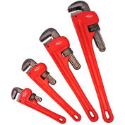 4 Piece Pipe Wrench Set