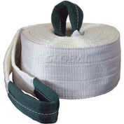 K-Tool 73814 60,000 Lb. Capacity Tow Strap 30' x 6" with Looped Ends