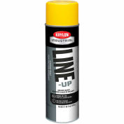 Krylon Industrial Line-Up Sb Pavement Striping Paint Highway Yellow - Pkg Qty 12