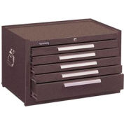 Kennedy® 285XB Signature Series 27"W X 18"D X 16-5/8"H 5 Drawer Brown Mechanics Chest
