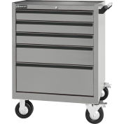Kennedy® Maintenance Pro™ 5 Armoire à rouleaux tiroirs, 29 « L x 20 » P x 40 « H, Gris
