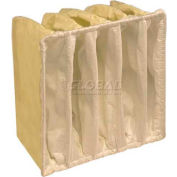 Koch™ Filter 209-506-115 E-Pak 950 5 Pkt Paint Booth Exhaust Final Filter 24"W x 24"H x 15"D - Pkg Qty 10
