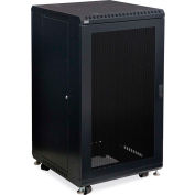 Kendall Howard™ 22U BOUVILLONS® Server Cabinet - portes - 24" profondeur ventilé/ventilé