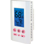 King Electric Line Voltage Programmable Thermostat K702E-2 Double-Pole 208/240V 16A