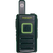 Blackbox Compact UHF 2-Way Radio. 1,5W 16 Canaux programmables, longue durée de vie de la batterie