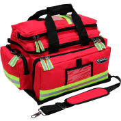 Kemp Large Professional Trauma Bag, Red, 10-104-RED
