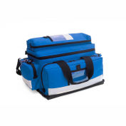 Kemp Large Sac de traumatologie professionnel, Bleu Royal, 10-104-ROY