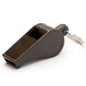Kemp Plastic Pea Whistle, Noir, 10-423-BLK