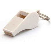 Kemp Plastic Pea Whistle, Blanc, 10-423-WHI