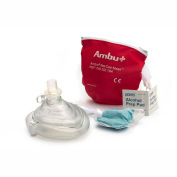 Ambu CPR Mask in Red Pouch, 10-517