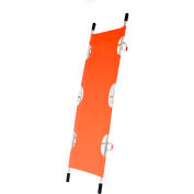 Kemp USA Folding Pole Stretcher, Orange 