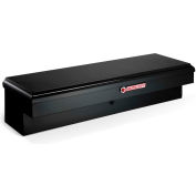 Weather Guard Super Lo-Side Truck Box, Black Steel Standard 6.5 Cu. Ft. Capacity - 176-5-01