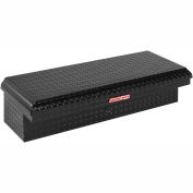 Weather Guard Lo-Side Truck Box, Black Aluminum Low Profile Driver Side Short 3.2 Cu. Ft. 180-5-01