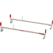 Météo Guard® tout usage en Rack, Compact en aluminium, 2 traverses, 60"- 218-3-03 A