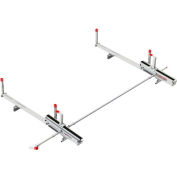 Weather Guard EZ-Glide 2 Fixed Drop-Down Ladder Rack for Compact Vans - 2261-3-01