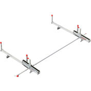 Weather Guard EZ-Glide 2™ Fixed Drop-Down Ladder Rack for Full-Size Vans - 2271-3-01